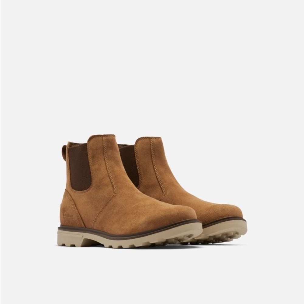 Sorel Carson Chelsea Boot Waterproof in Camel Brown